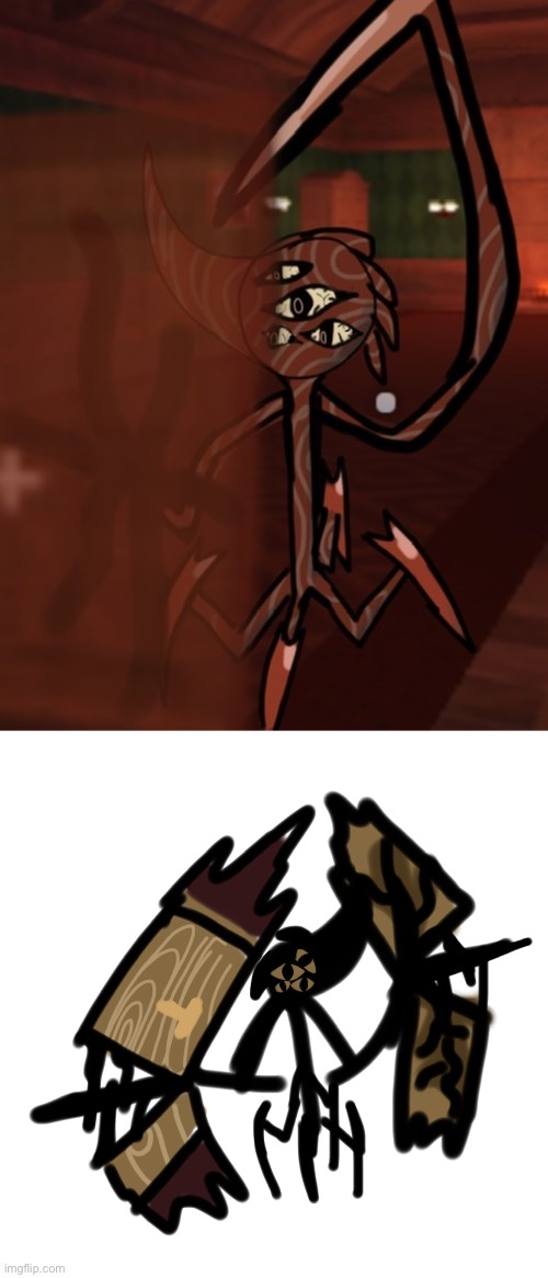 New mimic (top) or old mimic (bottom) | made w/ Imgflip meme maker