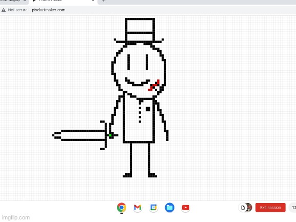 pixel sammy! who should i do next? | image tagged in sammy,pixel,memes,funny,sword,art | made w/ Imgflip meme maker