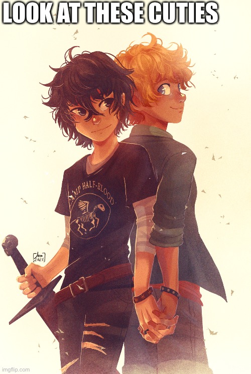 Waiting impatiently for Solangelo book / season 3 of PJO tv show | LOOK AT THESE CUTIES | image tagged in pride,couple,percy jackson,heroes of olympus | made w/ Imgflip meme maker