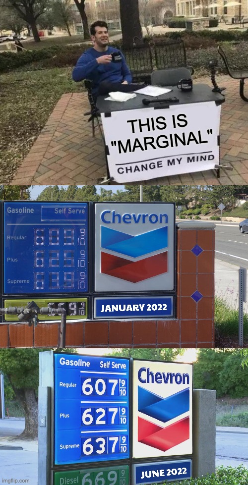 THIS IS "MARGINAL" | THIS IS 
"MARGINAL" | image tagged in memes,change my mind | made w/ Imgflip meme maker