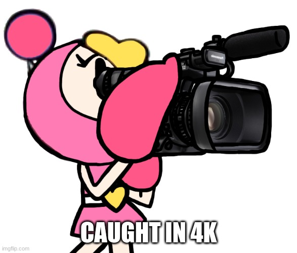 Pretty Bomber recording | CAUGHT IN 4K | image tagged in pretty bomber recording | made w/ Imgflip meme maker