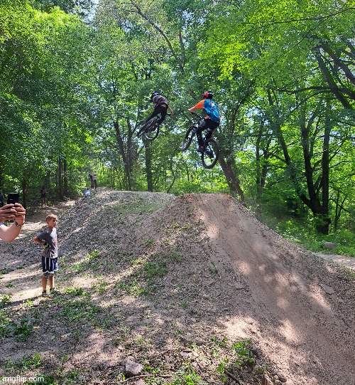 A cool mtb picture | made w/ Imgflip meme maker