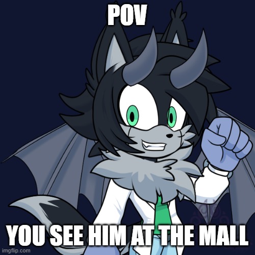 No joke or military OCs. No killing or hurting him. More in tags | POV; YOU SEE HIM AT THE MALL | image tagged in roleplay,sonic ocs not needed,any rp,memechat for erp | made w/ Imgflip meme maker