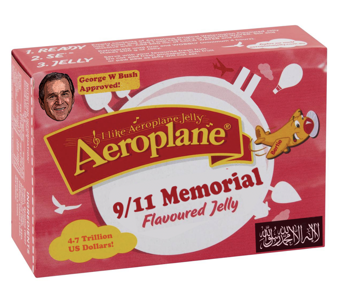 9/11 Aeroplane Jelly Blank Meme Template