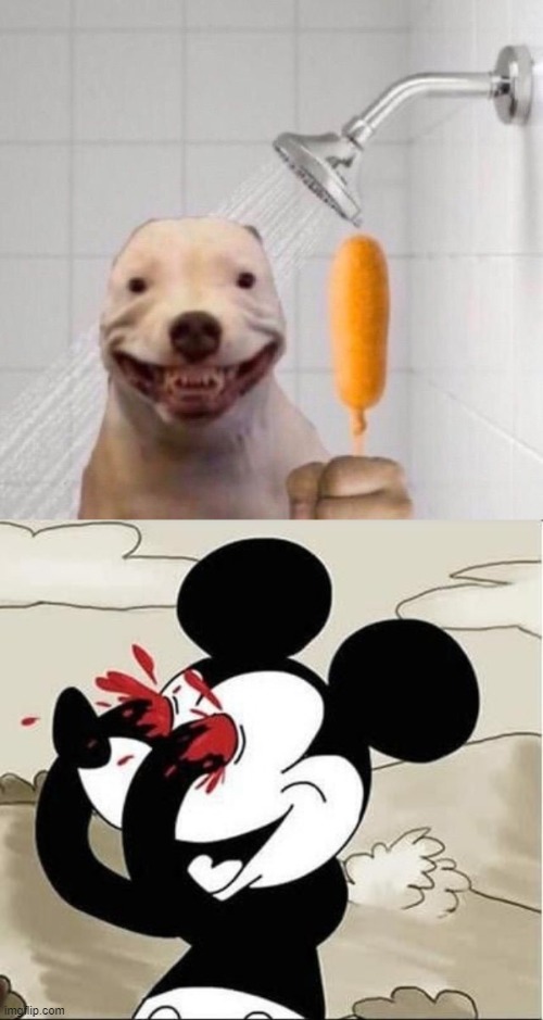image tagged in mickey mouse eyes,cursed image | made w/ Imgflip meme maker