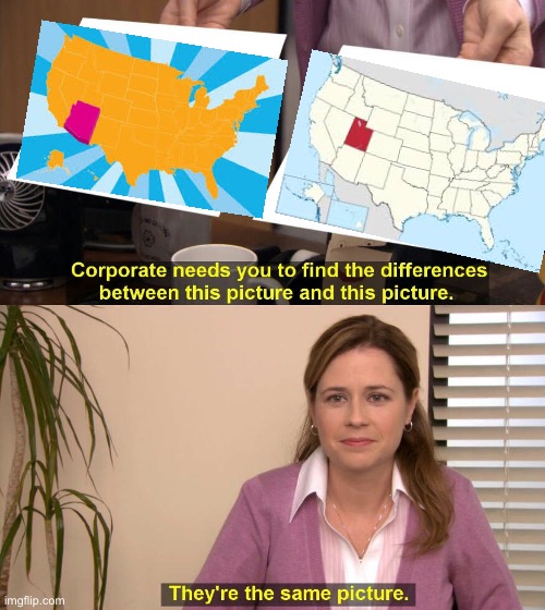 They are the same picture | image tagged in they are the same picture | made w/ Imgflip meme maker