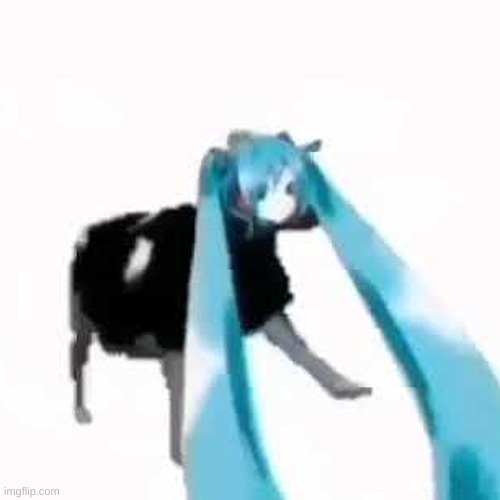 miku cow | image tagged in miku cow | made w/ Imgflip meme maker