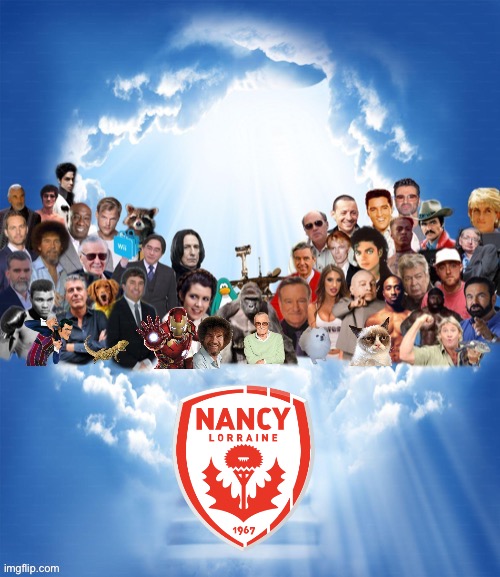 Nancy Lorraine Got Relegated | image tagged in come join us x | made w/ Imgflip meme maker