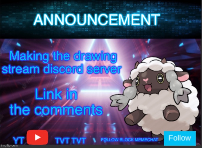 Yes | Making the drawing stream discord server; Link in the comments | image tagged in neoninaslime announcement template updated | made w/ Imgflip meme maker