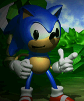 High Quality derpy sonic Blank Meme Template