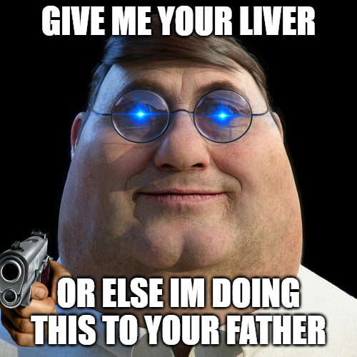 High Quality liver Blank Meme Template