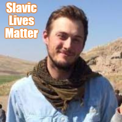 Andrew Gordon | Slavic Lives Matter | image tagged in andrew gordon,slavic,slavs,slm,blm | made w/ Imgflip meme maker