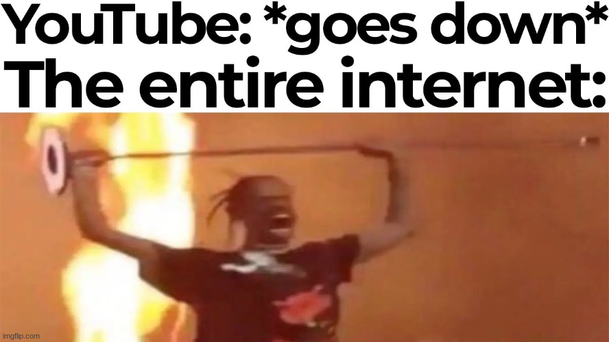 Youtube everyday | image tagged in youtube | made w/ Imgflip meme maker