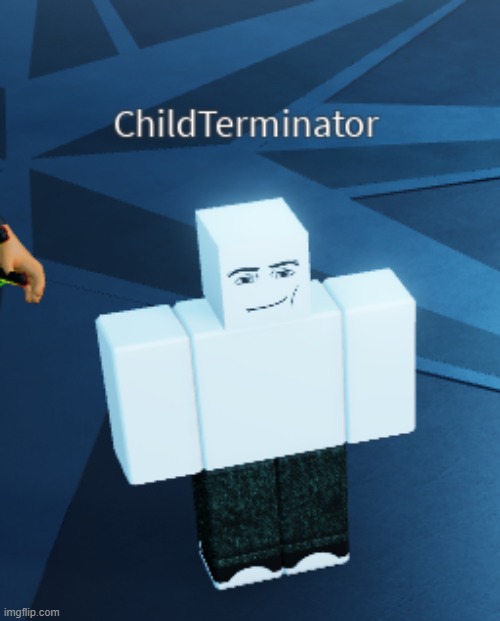 oh no not my child | image tagged in cursed roblox image | made w/ Imgflip meme maker