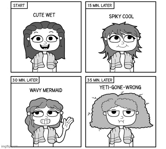 Bad Hair Day | image tagged in comics | made w/ Imgflip meme maker