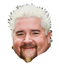 High Quality guy fieri Blank Meme Template