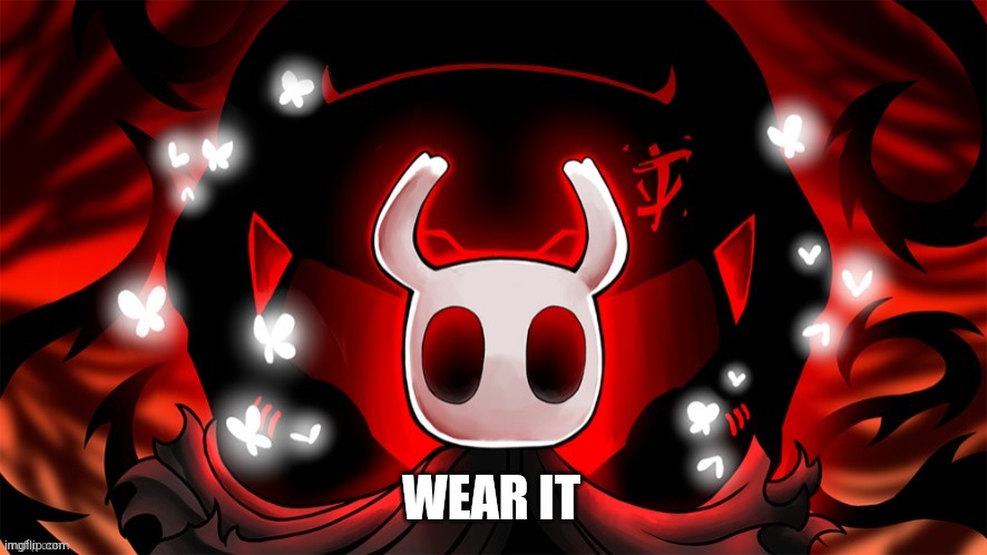 HELM GNAW | WEAR IT | image tagged in helm gnaw | made w/ Imgflip meme maker