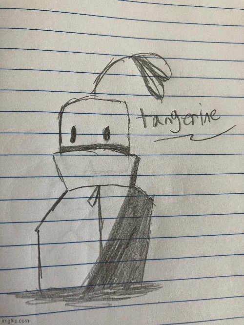 Drew Tangerine again. | made w/ Imgflip meme maker