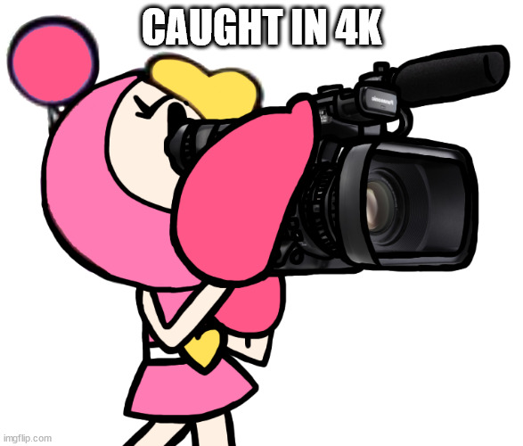 Pretty Bomber recording | CAUGHT IN 4K | image tagged in pretty bomber recording | made w/ Imgflip meme maker