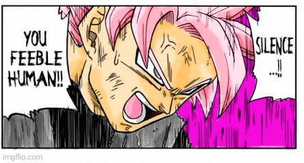 Goku Black SSR | image tagged in goku black,dragon ball super,color,manga,super saiyan rose | made w/ Imgflip meme maker