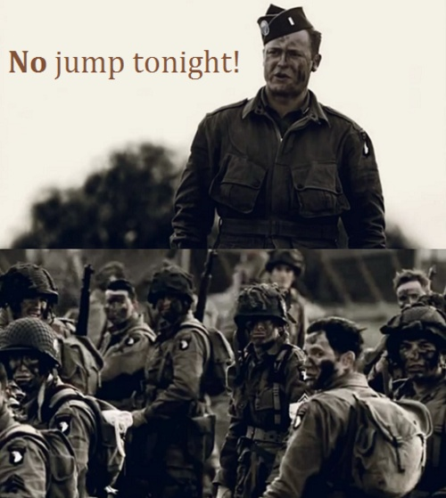 High Quality No Jump Tonight Blank Meme Template