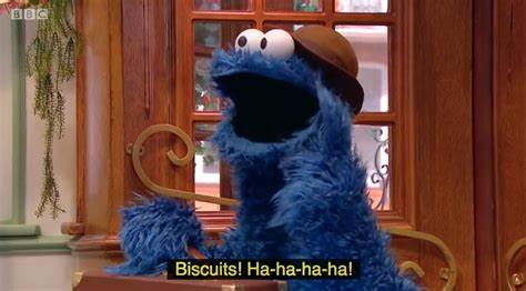 High Quality biscuits! ha-ha-ha Blank Meme Template