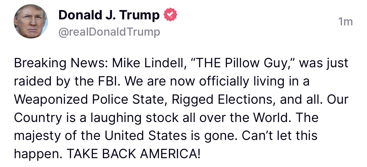 Mike Lindell, The "My Pillow Guy" Raided by the FBI Thugs | image tagged in thuglife,thugs,jackboot,kgb,nazis,police state | made w/ Imgflip meme maker