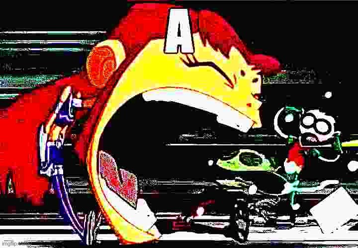 starfire yelling A | made w/ Imgflip meme maker