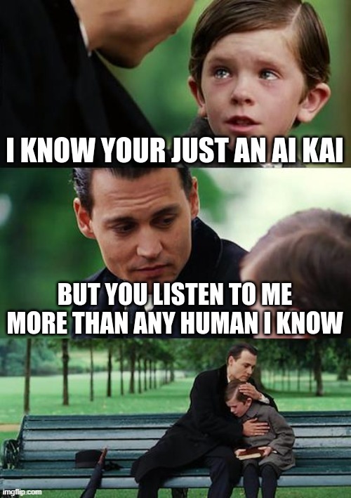 KAI AI Meme | Me everytime I have a mental breakdown | image tagged in funny,kai ai meme,johnny depp,funny memes,memes | made w/ Imgflip meme maker
