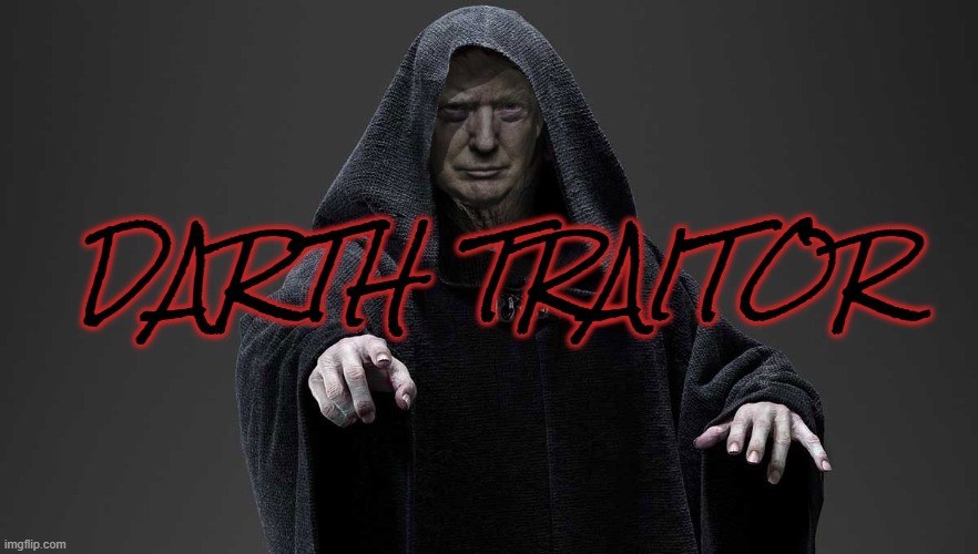 DARTH TRAITOR | DARTH TRAITOR | image tagged in sith lord trump,revenge,of the 45th,tre45on,noose,swing | made w/ Imgflip meme maker