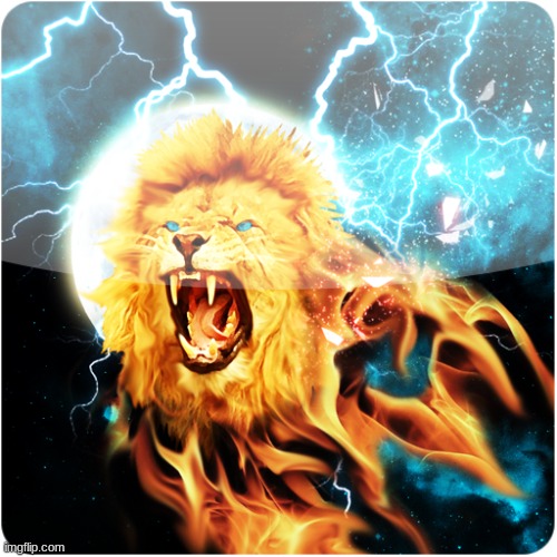 lion god | image tagged in lion god | made w/ Imgflip meme maker