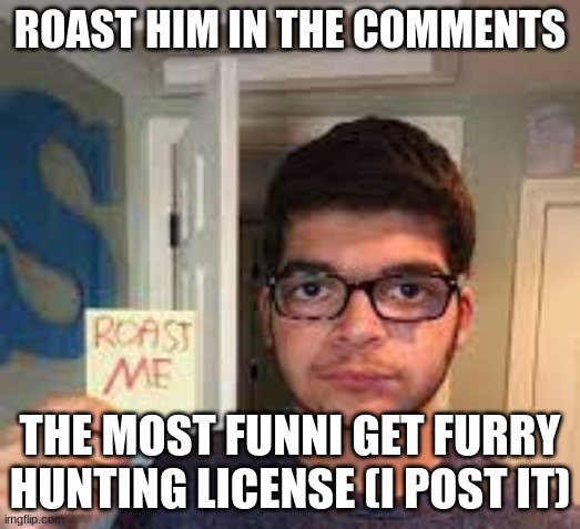 roast him noooow | ROAST HIM IN THE COMMENTS; THE MOST FUNNI GET FURRY HUNTING LICENSE (I POST IT) | image tagged in balls | made w/ Imgflip meme maker