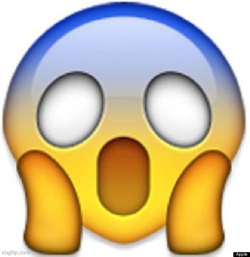 scared emoji | image tagged in scared emoji | made w/ Imgflip meme maker