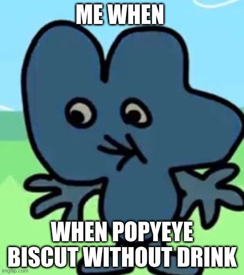 popyes biscut with no drink - Imgflip