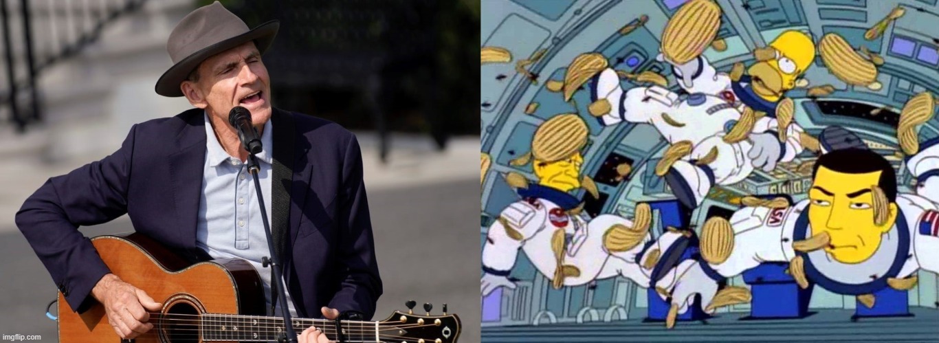 If You Know, You Know | image tagged in james,taylor,the simpsons,american politics,inflation,inside joke | made w/ Imgflip meme maker