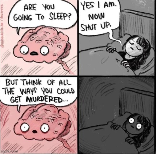 OG are you going to sleep | image tagged in waking up brain | made w/ Imgflip meme maker