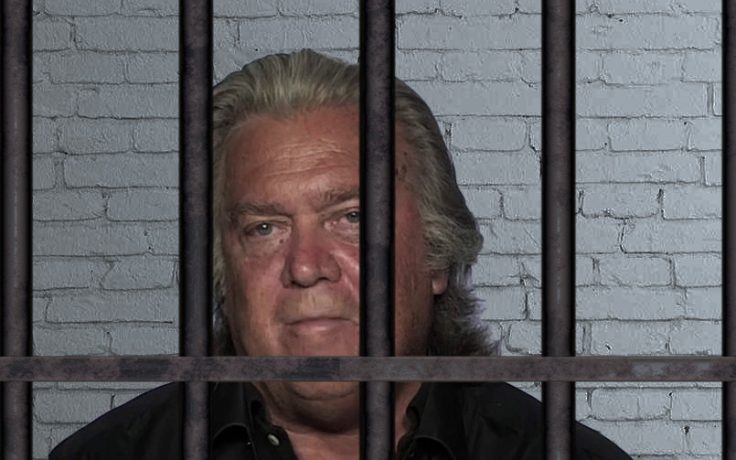 steve bannon behind bars Blank Meme Template