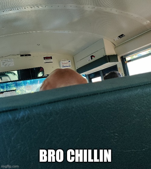 BRO CHILLIN | made w/ Imgflip meme maker