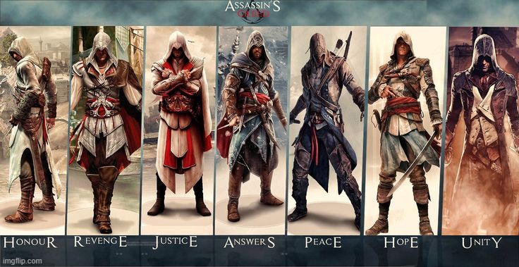 What Assassin are u? (Pick one) | image tagged in assassin's creed | made w/ Imgflip meme maker
