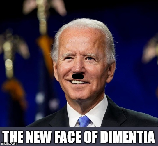 You know you want to hitler me... | THE NEW FACE OF DIMENTIA | image tagged in hold my beer biden | made w/ Imgflip meme maker