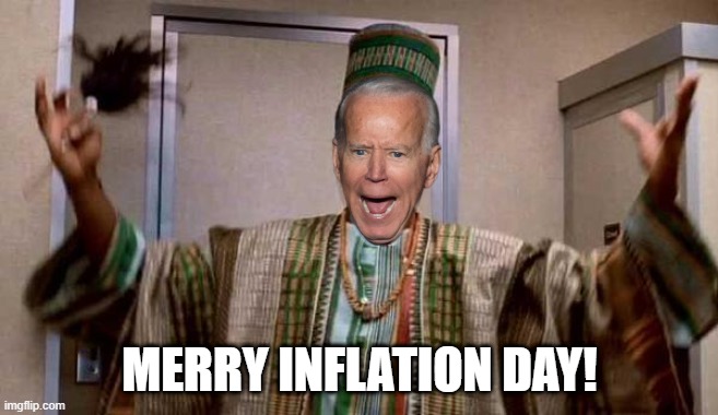 Merry New Year!!  | MERRY INFLATION DAY! | image tagged in merry new year | made w/ Imgflip meme maker