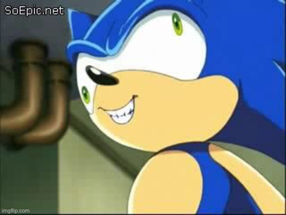 Derp sonic | image tagged in derp sonic | made w/ Imgflip meme maker