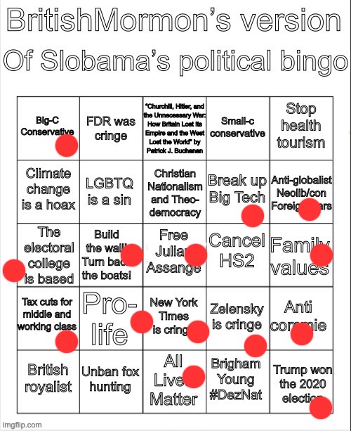 Got another bingo | made w/ Imgflip meme maker