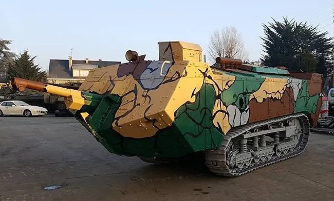 St. Chamond Tank Blank Meme Template