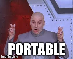 Dr Evil Laser Meme | PORTABLE | image tagged in memes,dr evil laser | made w/ Imgflip meme maker