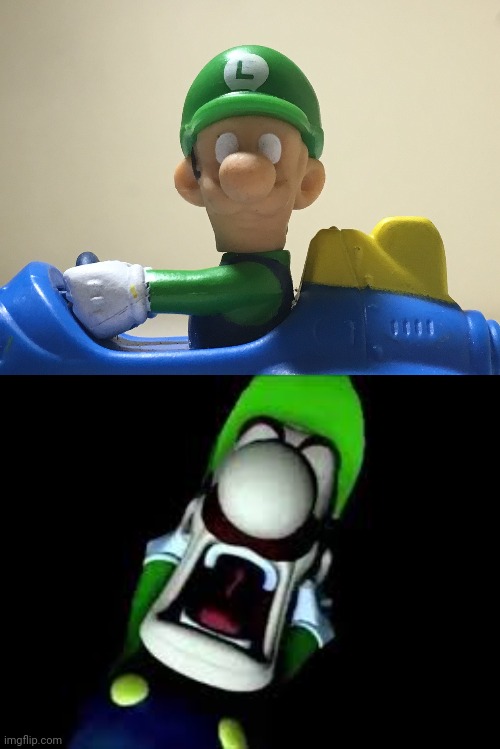 Poor Luigi | image tagged in luigi screaming,luigi,memes,meme,cursed image,cursed | made w/ Imgflip meme maker