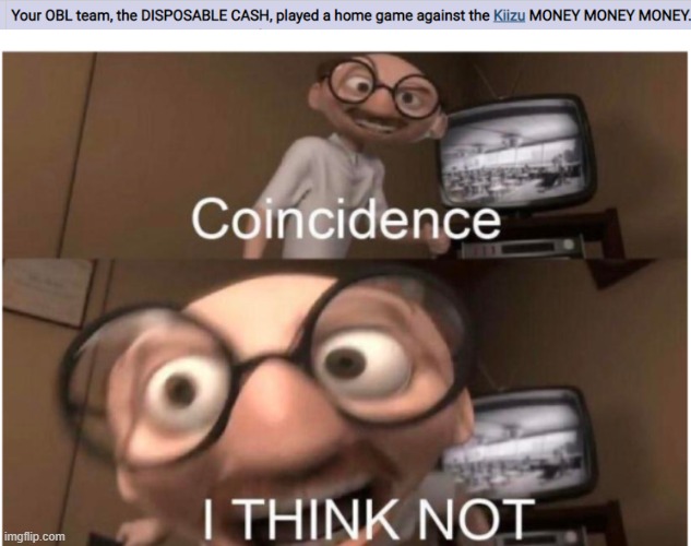 title goes here | image tagged in coincidence i think not | made w/ Imgflip meme maker