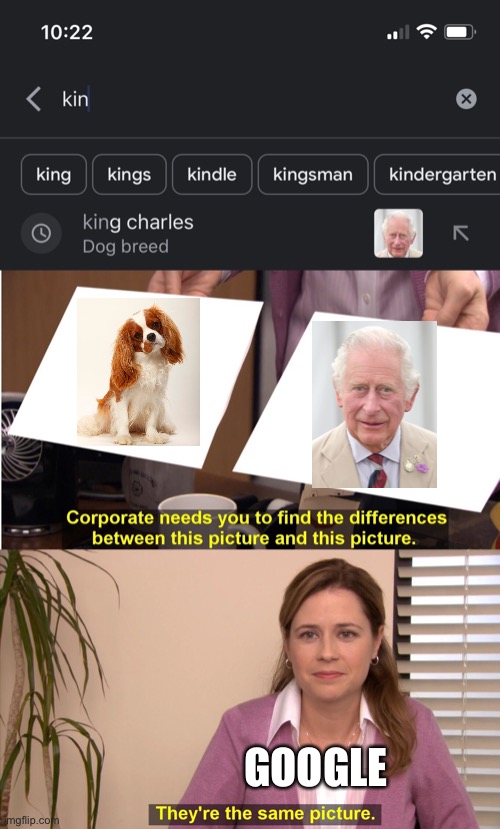 GOOGLE | image tagged in memes,they're the same picture,google images | made w/ Imgflip meme maker