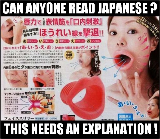 This Is Just Weird ! | CAN ANYONE READ JAPANESE ? THIS NEEDS AN EXPLANATION ! | image tagged in weird,japanese,mouth,explanation required,front page | made w/ Imgflip meme maker
