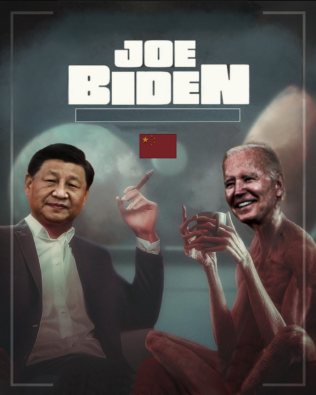 Joe China Blank Meme Template